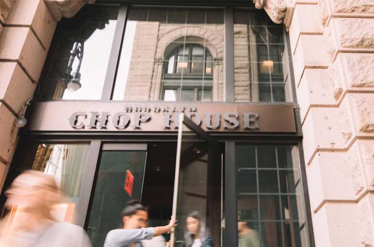 Brooklyn chop house interiors