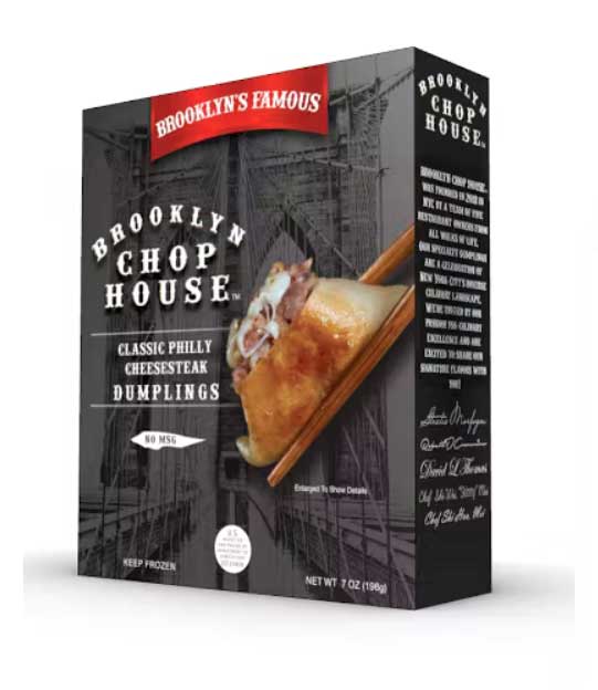 Philly cheesesteak dumplings